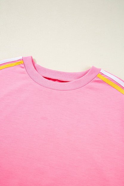 Milan Contrast Crewneck T Shirt