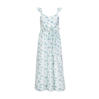 Linen Flutter Party Dress
