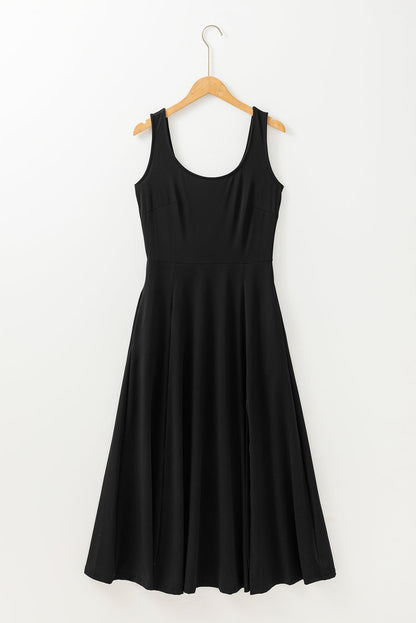 Indie Scoop Flared Midi Dress