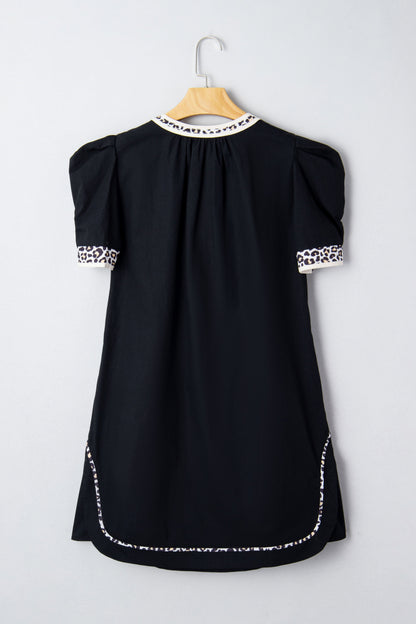 Ruth Sleeve Shift Mini Dress