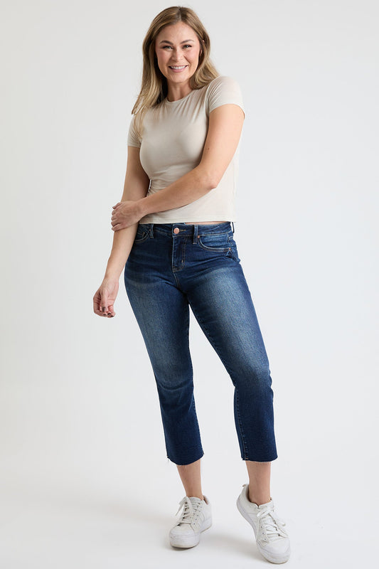 Women's Premium Stretch Cropped Kick Flare