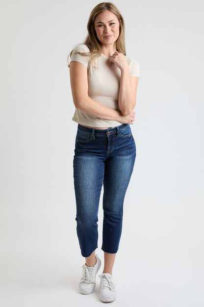 Women's Premium Stretch Cropped Kick Flare