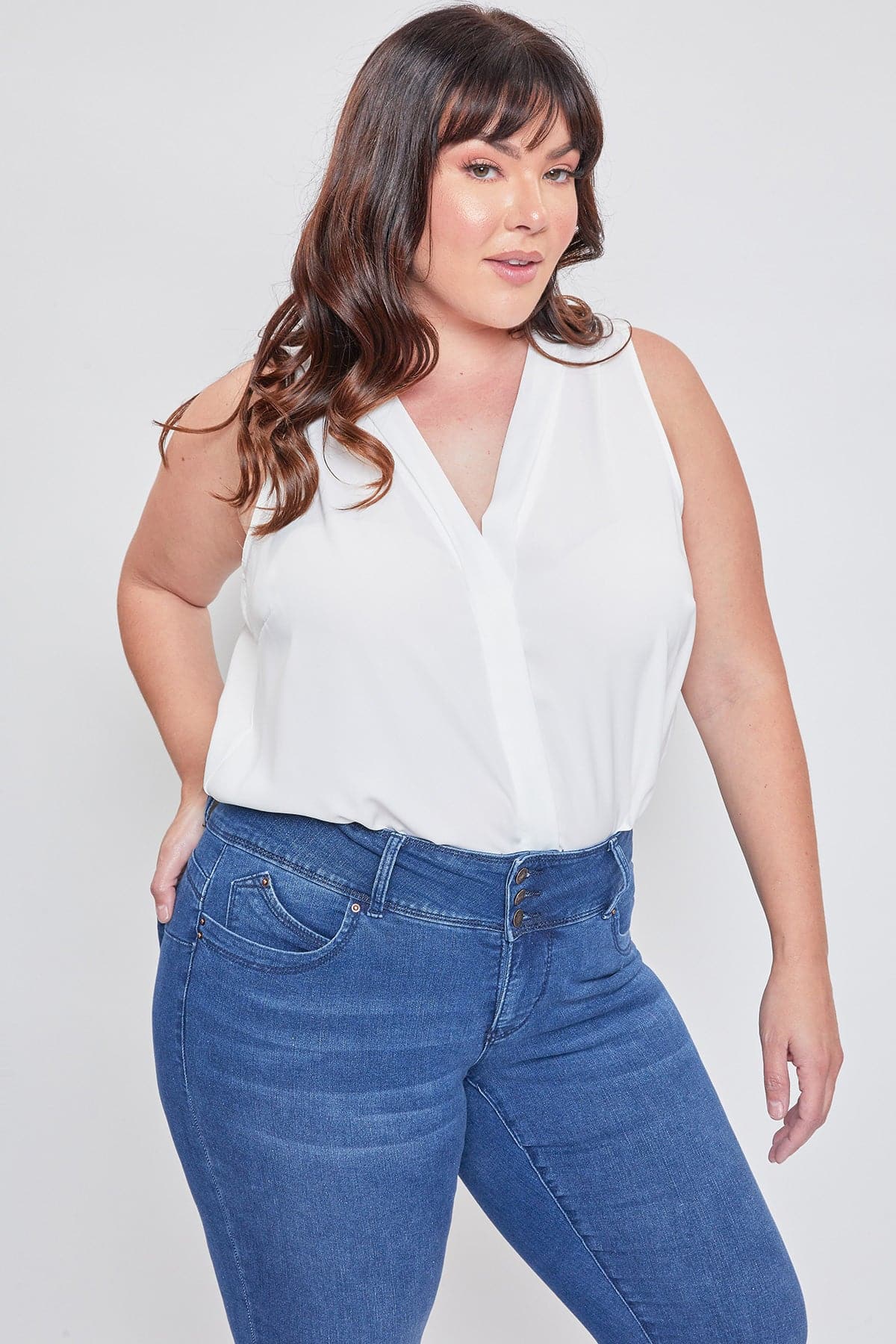 Women's Plus Size WannaBettaButt Sustainable Skinny Jeans