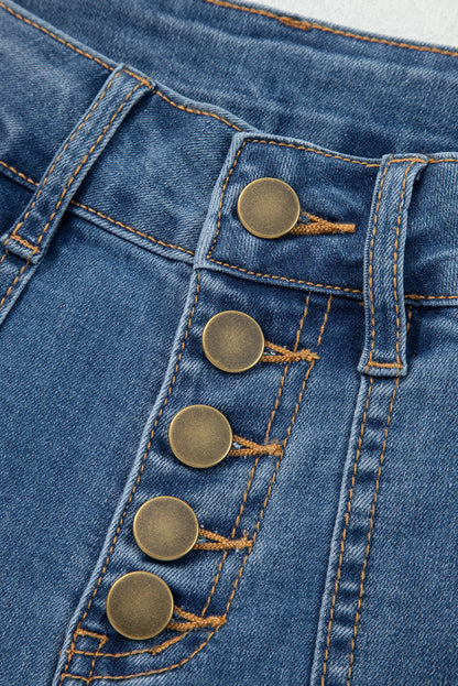 Aleah Waist Wide Leg Jeans